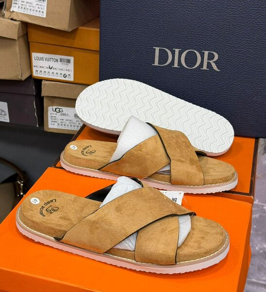 Sandales croisées confort