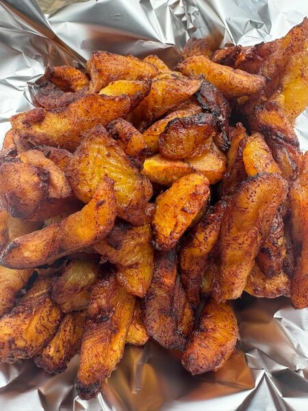Bananes plantains frites délicieuses