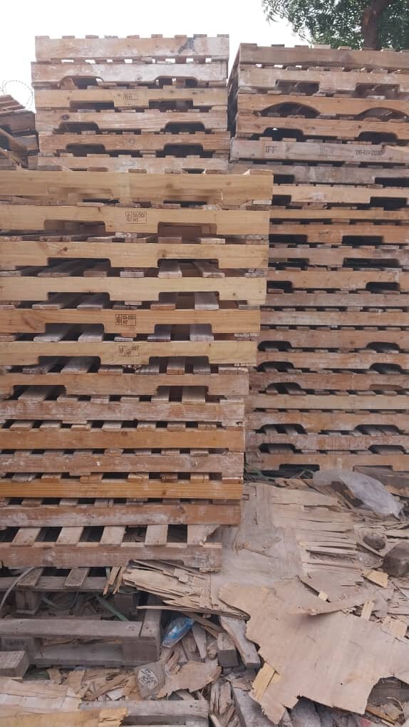 Wooden pallets