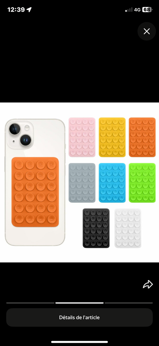 Autocollant Anti-Chute Téléphone