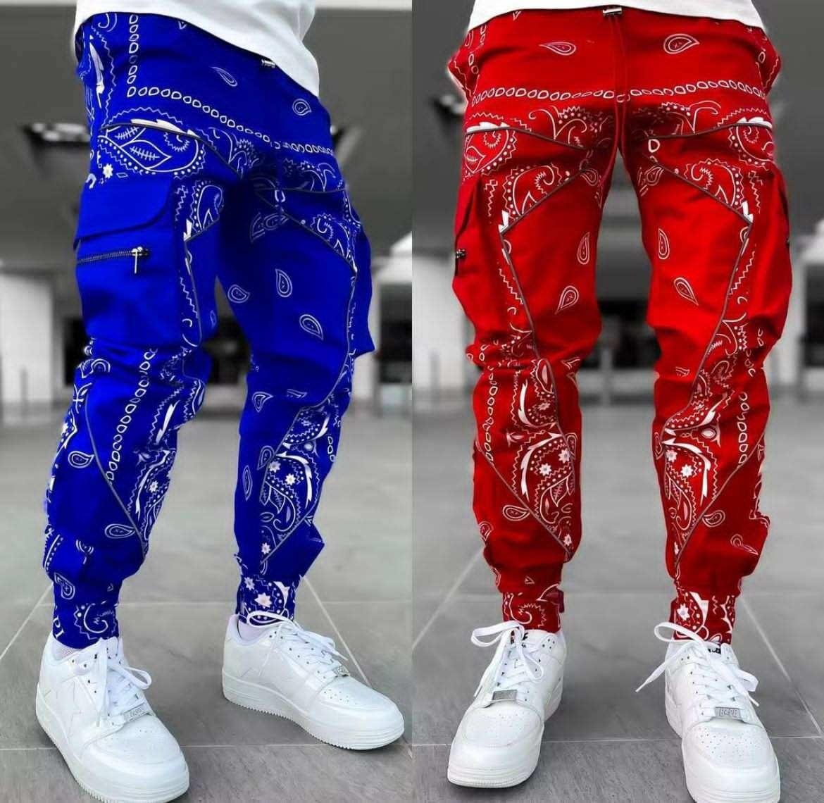 Pantalons bandana mode homme