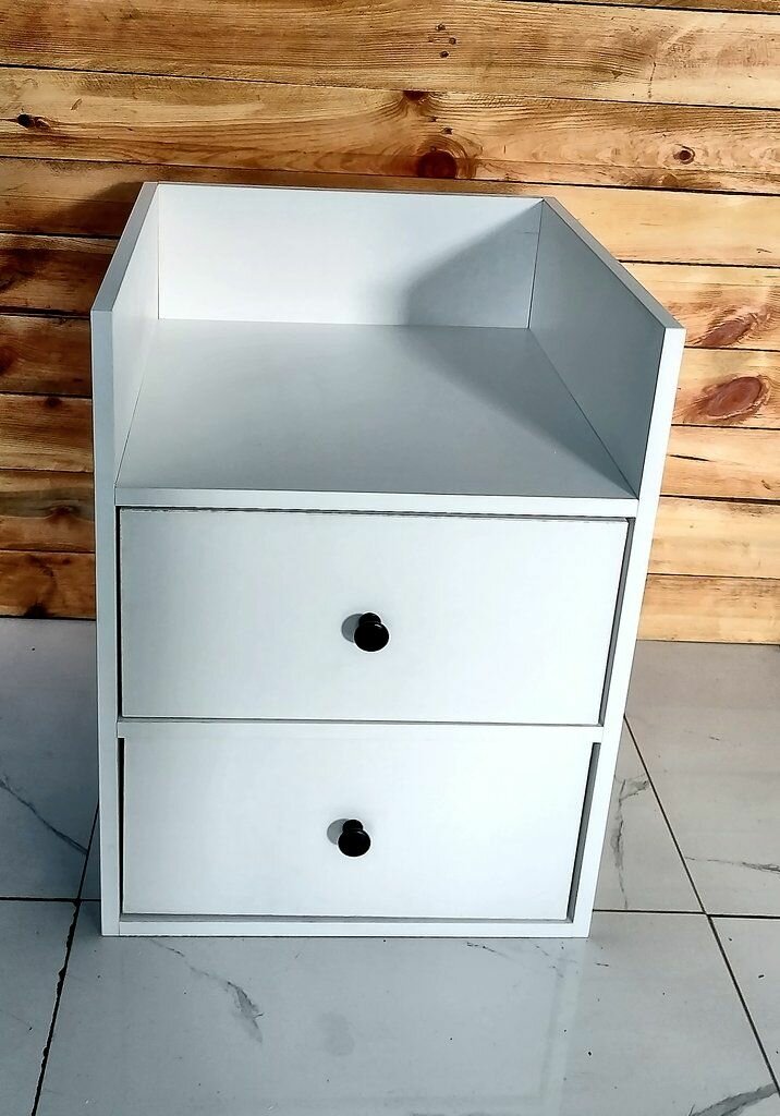 2 drawer Bedside table