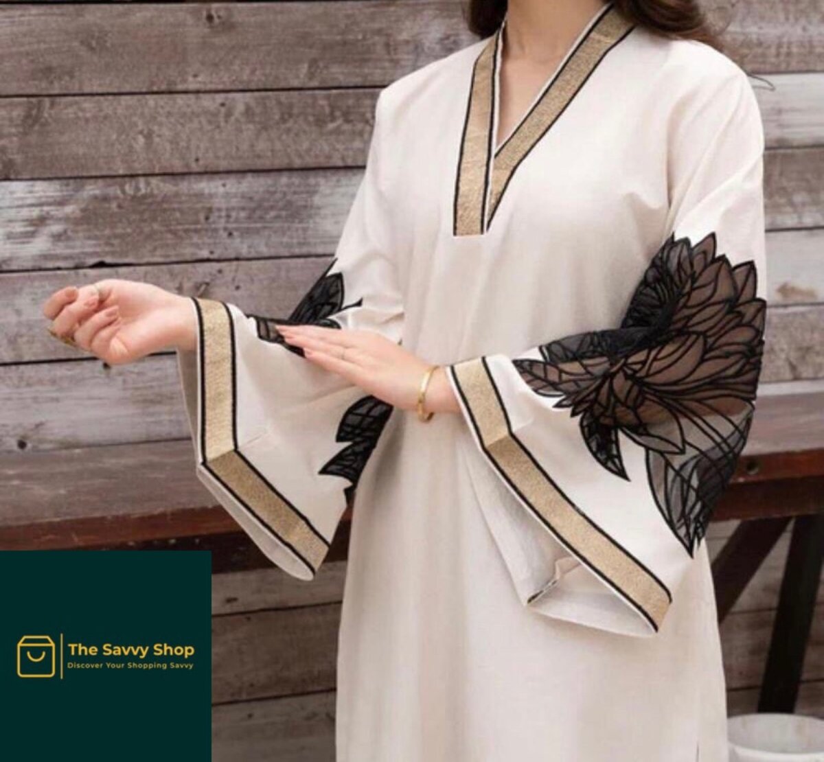 Stitched linen embroidered shirt and trouser