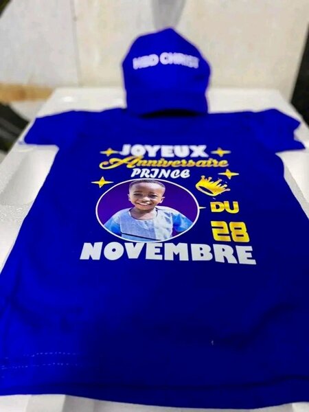 T-Shirts Personnalisés Anniversaire Enfant