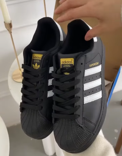 Кроссовки Adidas Superstar черные