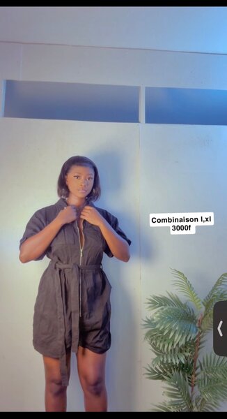 Robe en jean moderne