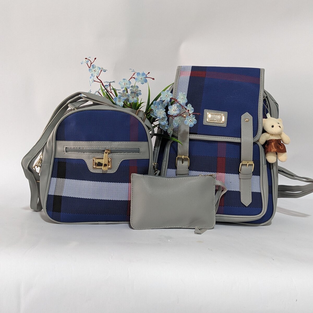 kids 3-in -1 leather bag