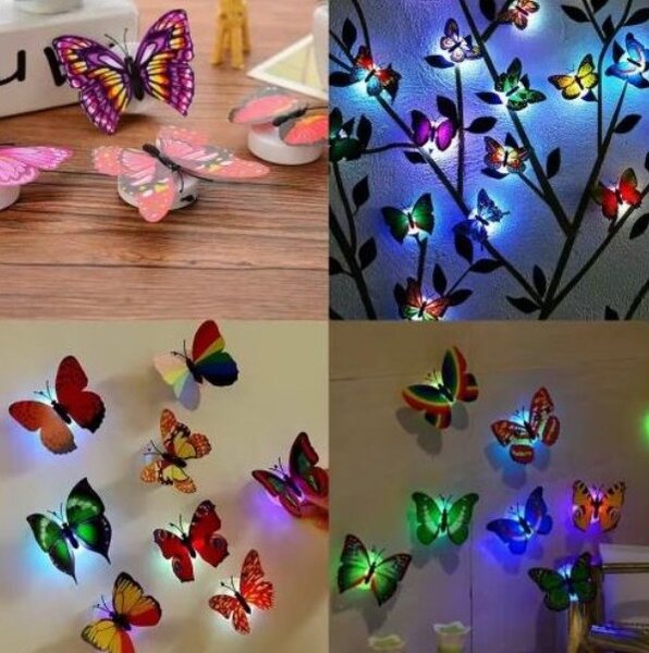 5pcs butterfly stickers