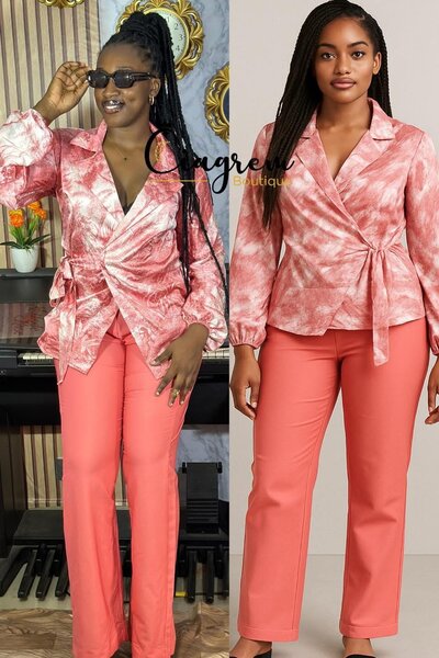 Ensemble Blazer et Pantalon Femme