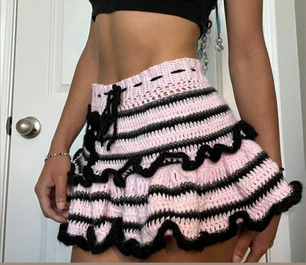 Jupes en crochet élégantes