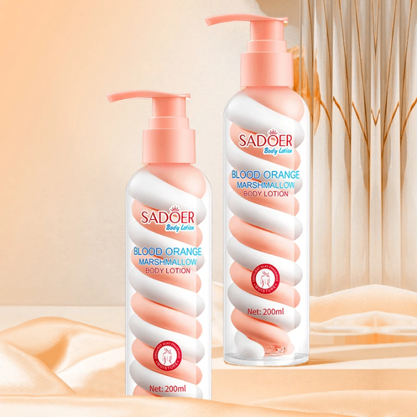 Lait à l'orange et niacinamide