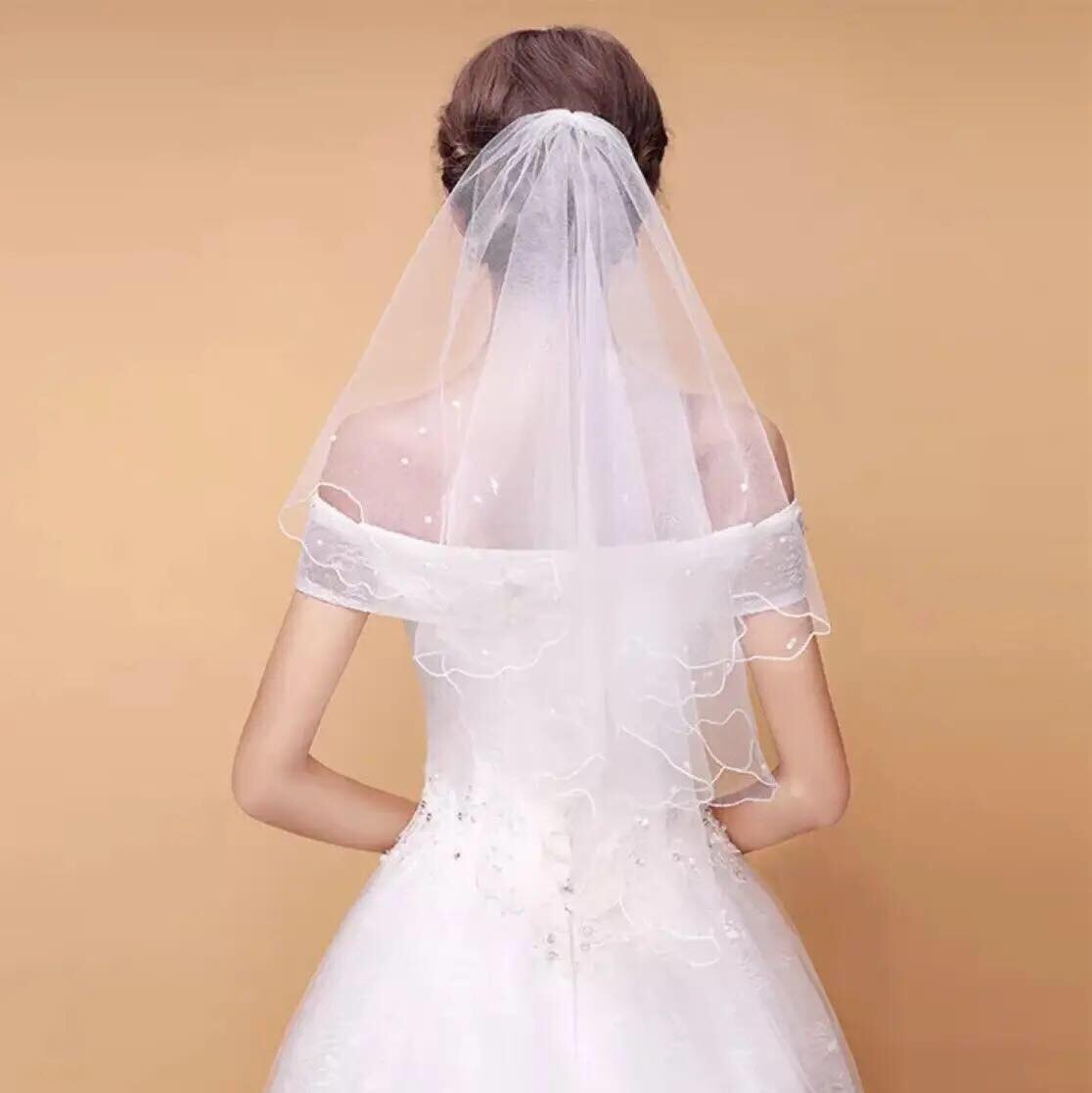 Voile de mariée élégante