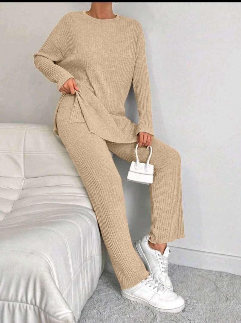 Ensemble décontracté beige