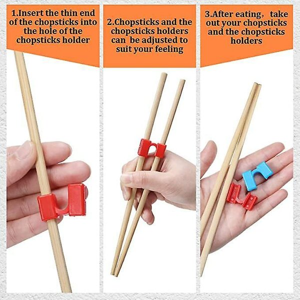 Stainless Steel Chopsticks Set with Training Holder