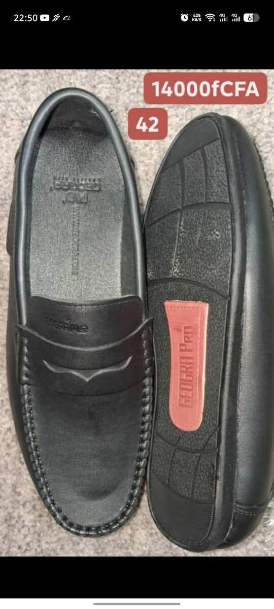 Mocassins en cuir élégants