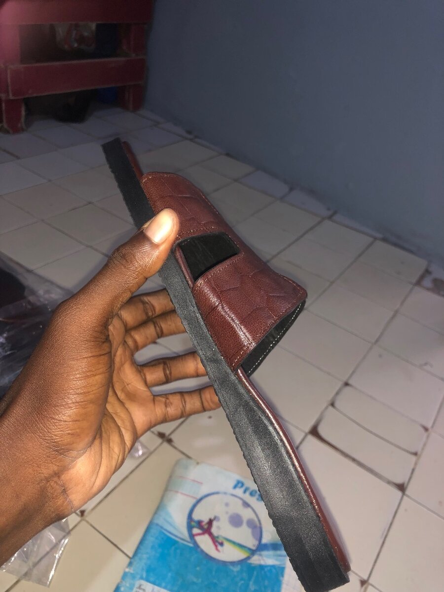 Sandales en cuir pour hommes