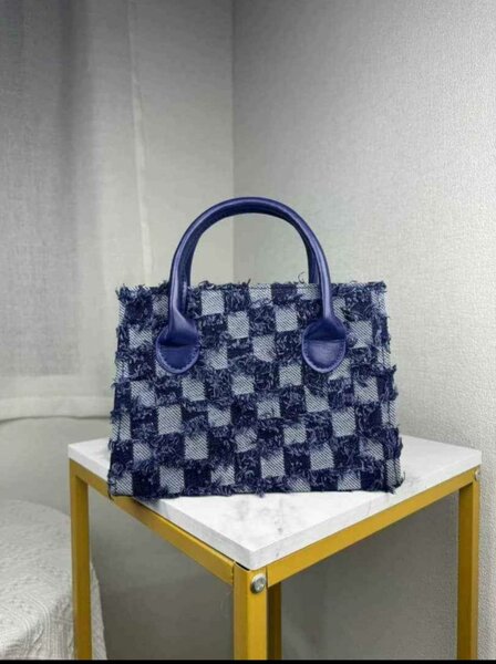 Sac à main en denim élégant