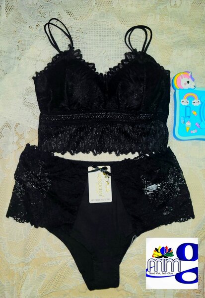 Lace Matching Bra & Panty