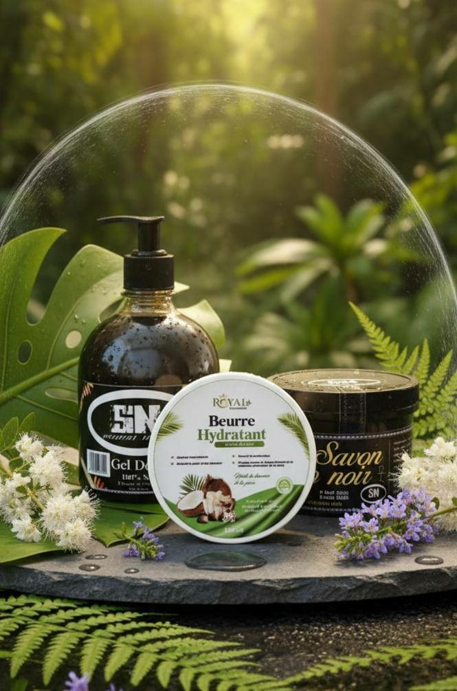 Savon Noir & Beurre Hydratant