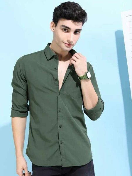 Green shirt