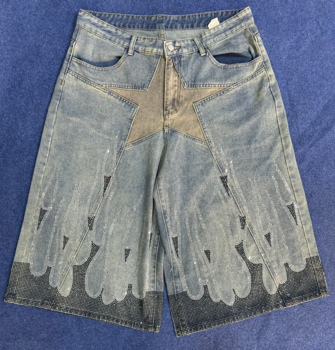 Shorts en jean déchiré
