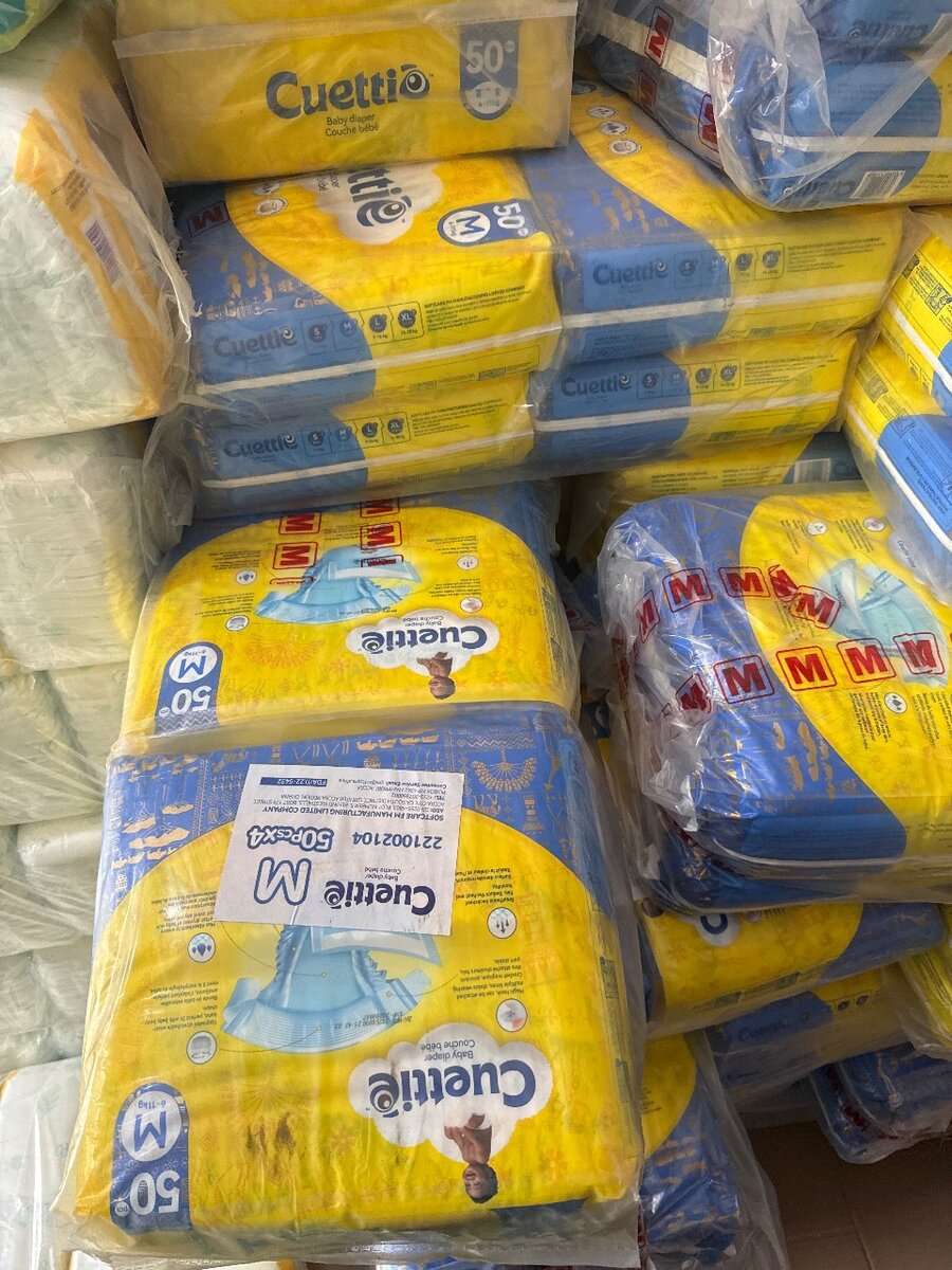 Couches bébé Cuettie M 50 pièces