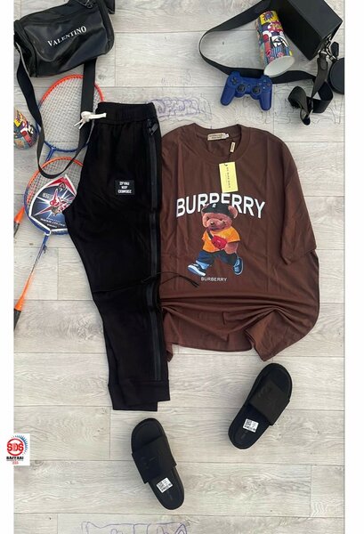 T-shirt Burberry avec ours