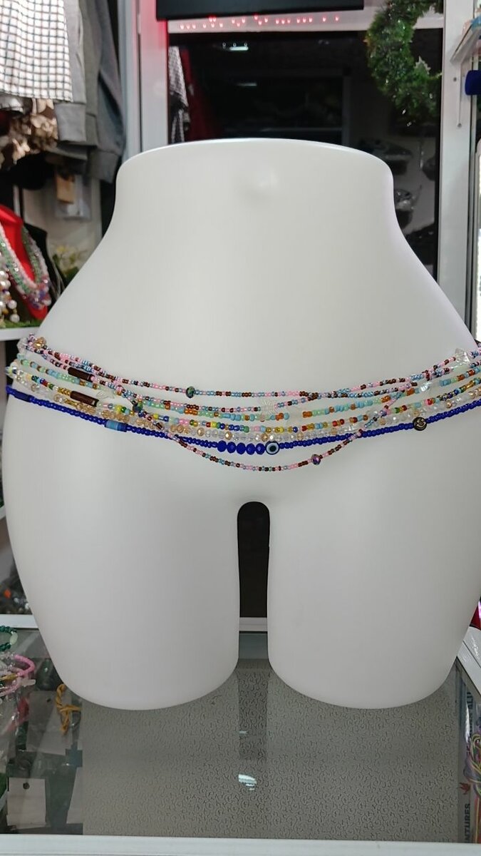 Waist and belly beads