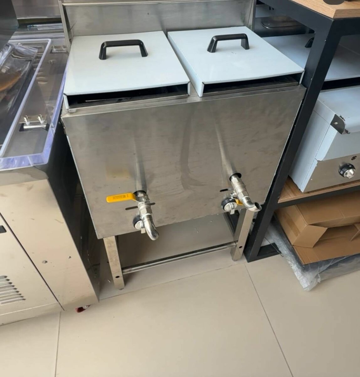 Commercial Double Fryer Gas