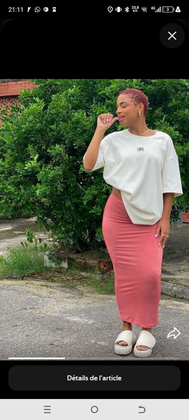 Jupe Longue Élégante Femme