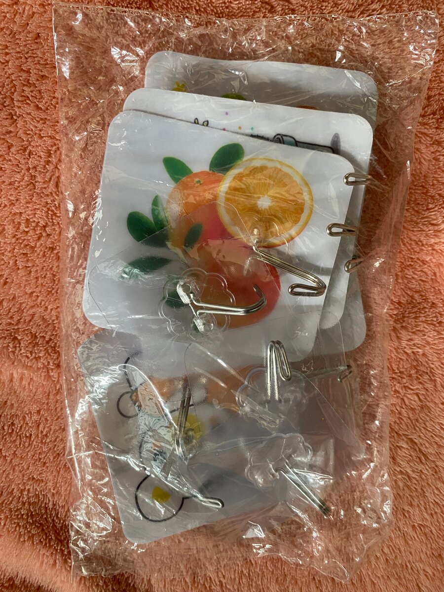 Crochets muraux adhésifs décoratifs