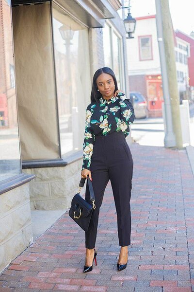 Pantalons taille haute élégants