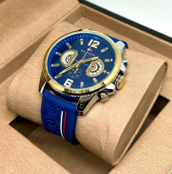 Montre chronographe élégante homme