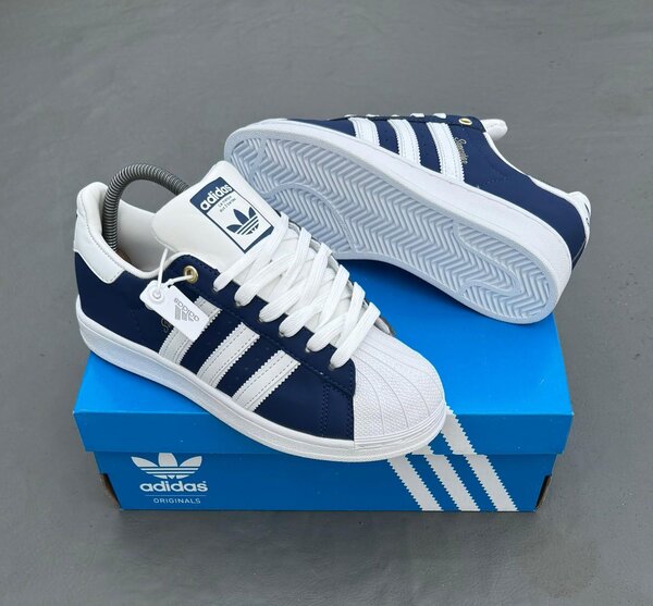 Adidas Superstar Bleu