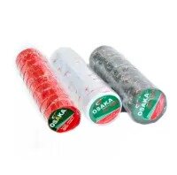 Osaka Tapes 10 Pieces Cricket Ball Electrical Works And insulating Repair Tape