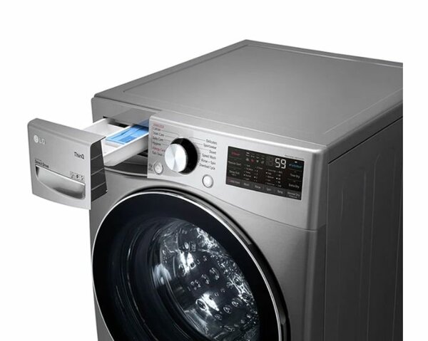 LG 15kg/8kg Washer & Dryer | Silver, 6 Motion , AI DD Motor