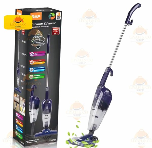 Aspirateur 2-en-1 Puissant RAF