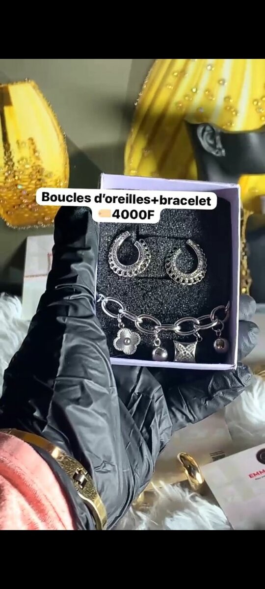 Set de Bijoux Élégant inoxy