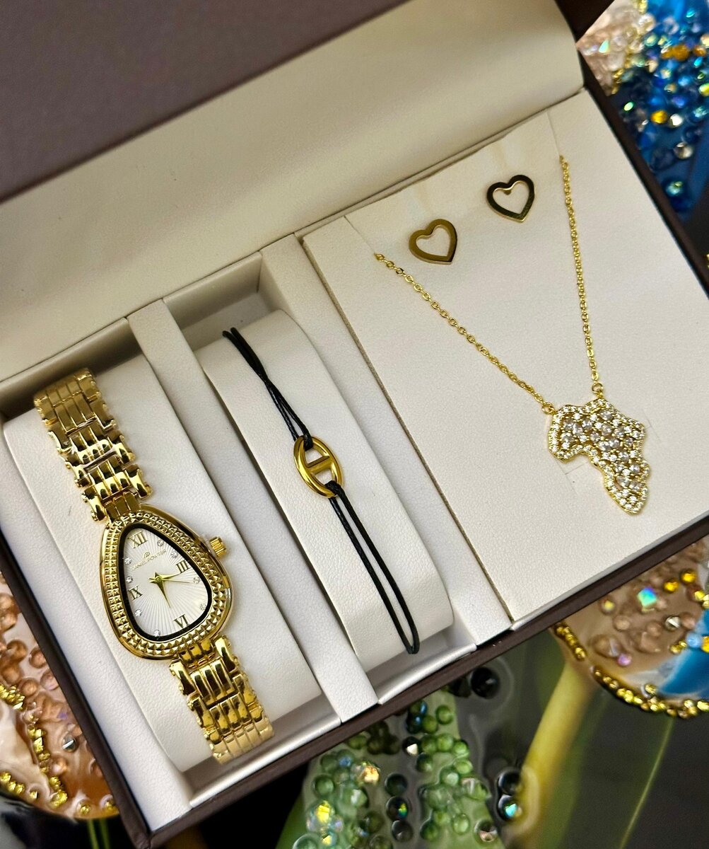 Coffret Bijoux et Montre Élégant