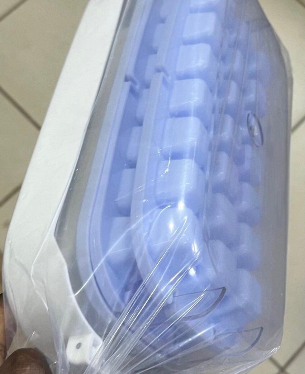 Bac à glaçons silicone avec couvercle,boîte de moule à glaço