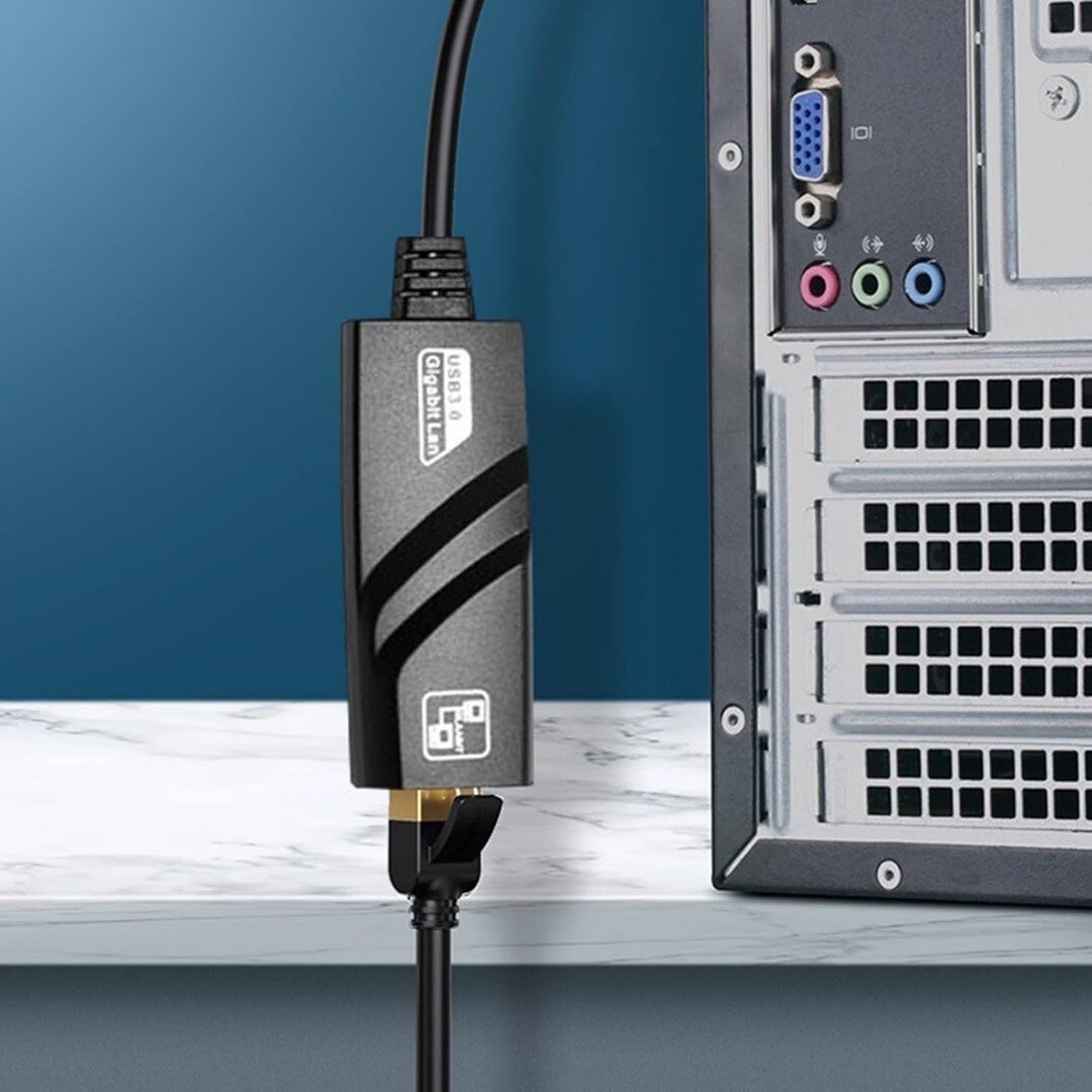 Adaptateur USB 3.0 vers adaptateur Ethernet Gigabit RJ45