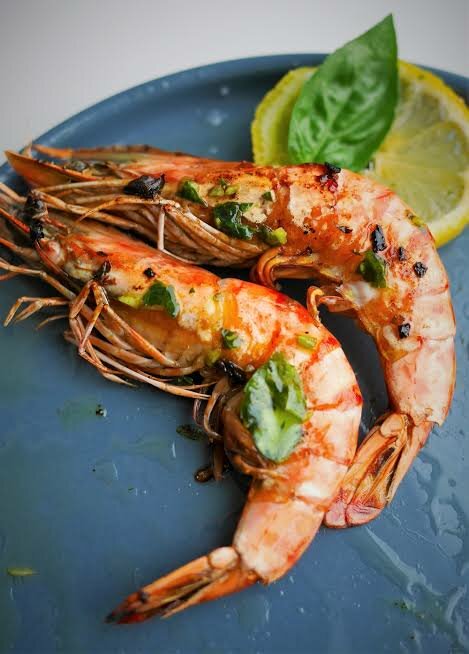 Crevettes Grillées Délicieuses