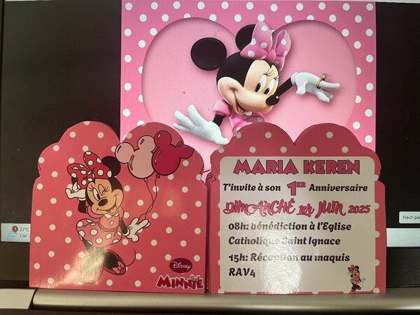 Cartes d'invitation