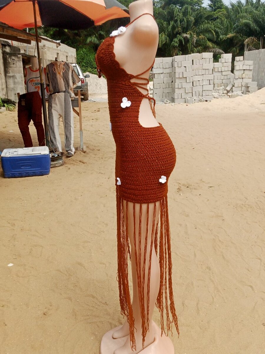 Robe Crochet Bohème Chic