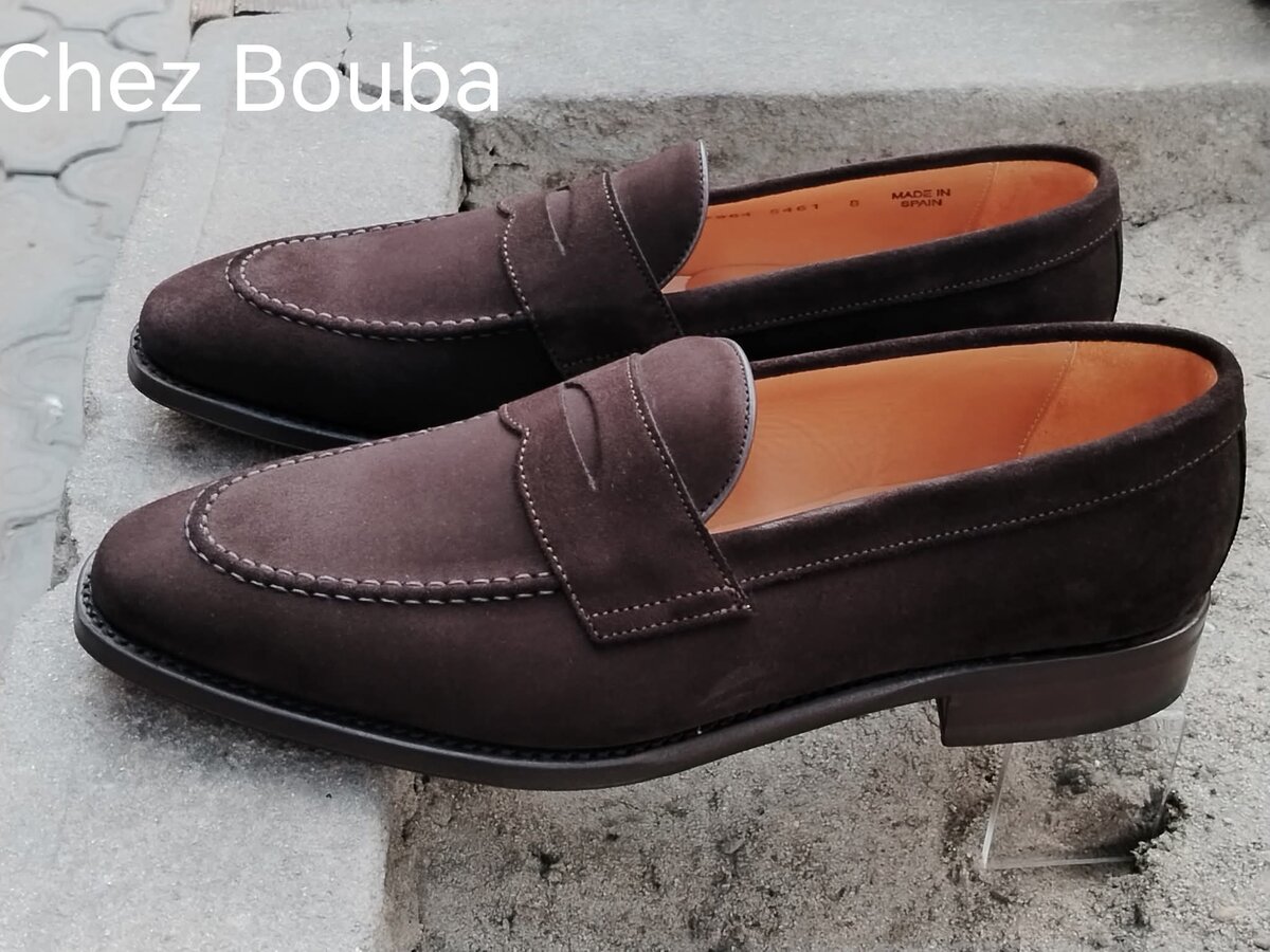 Mocassins en cuir élégants