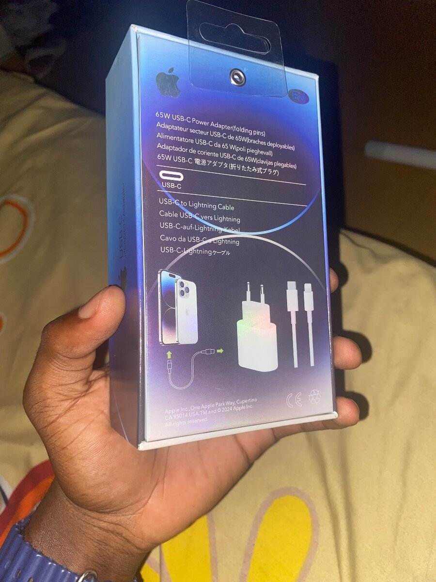Chargeur iPhone 125W