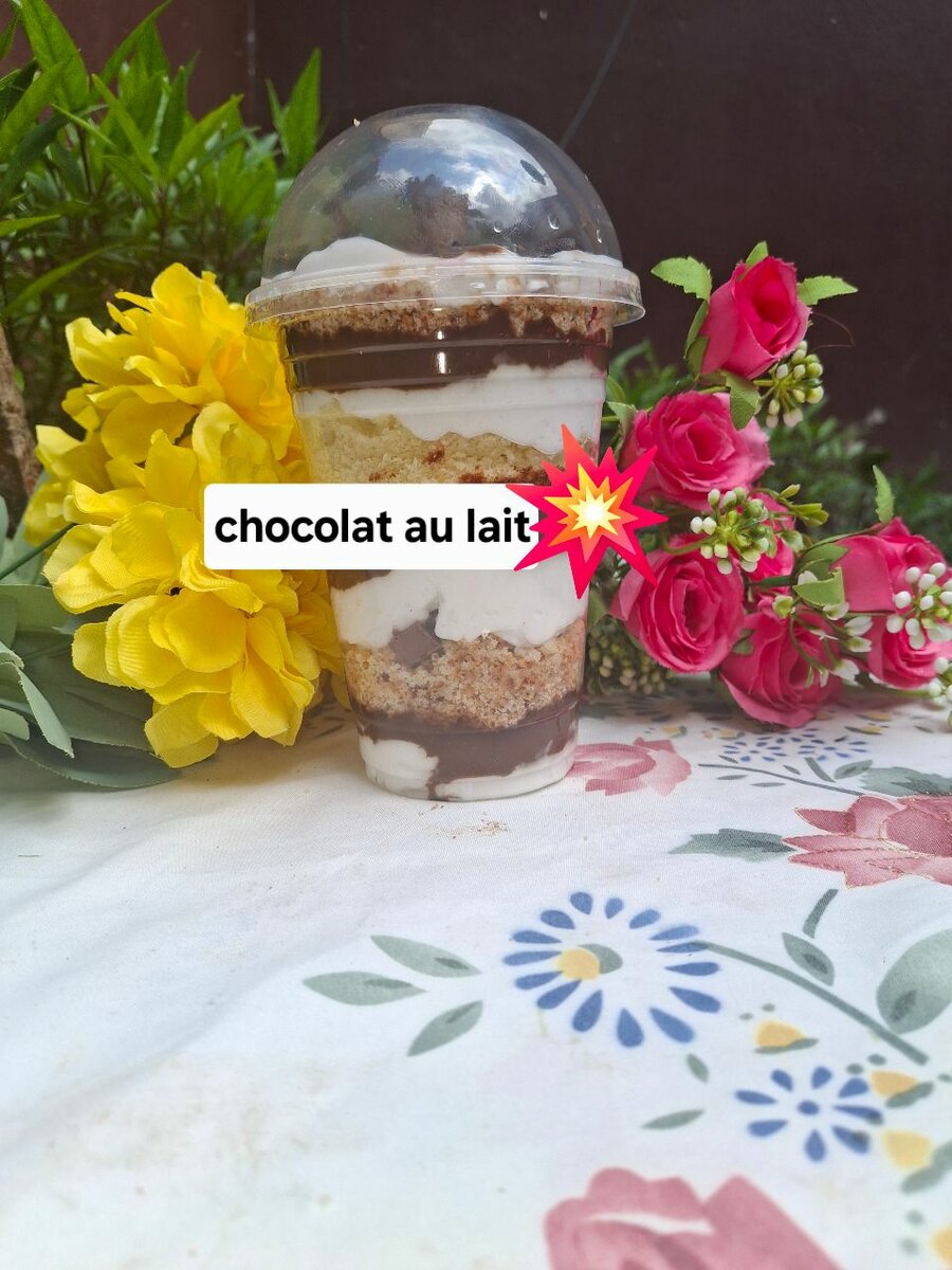 Dessert au Chocolat en Verrine