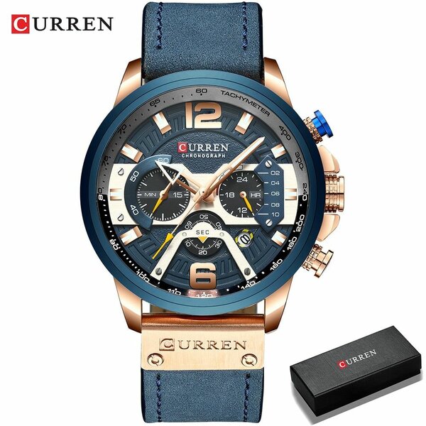 Montre Chronographe Homme CURREN