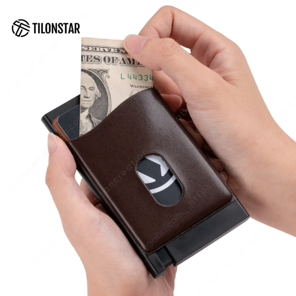 Porte-cartes RFID Aluminium