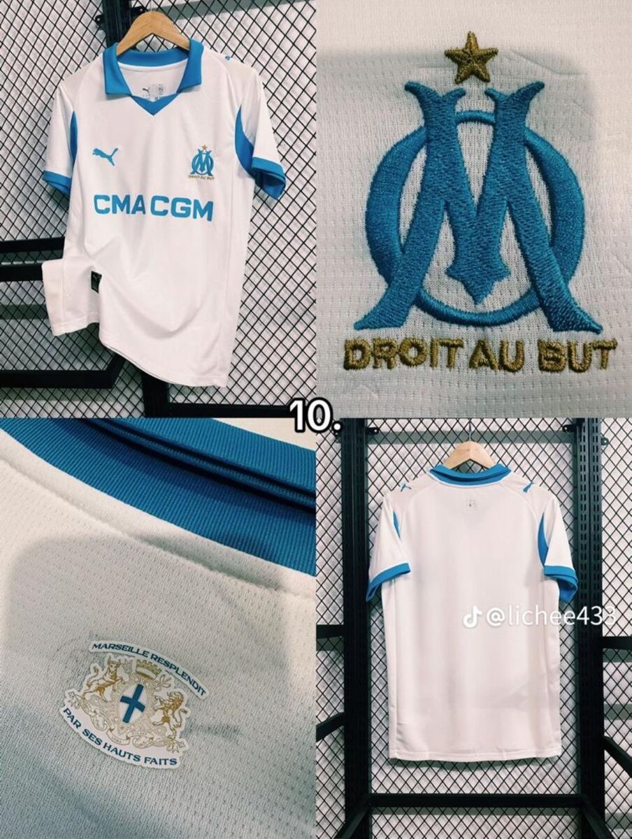 Maillot de football équipe